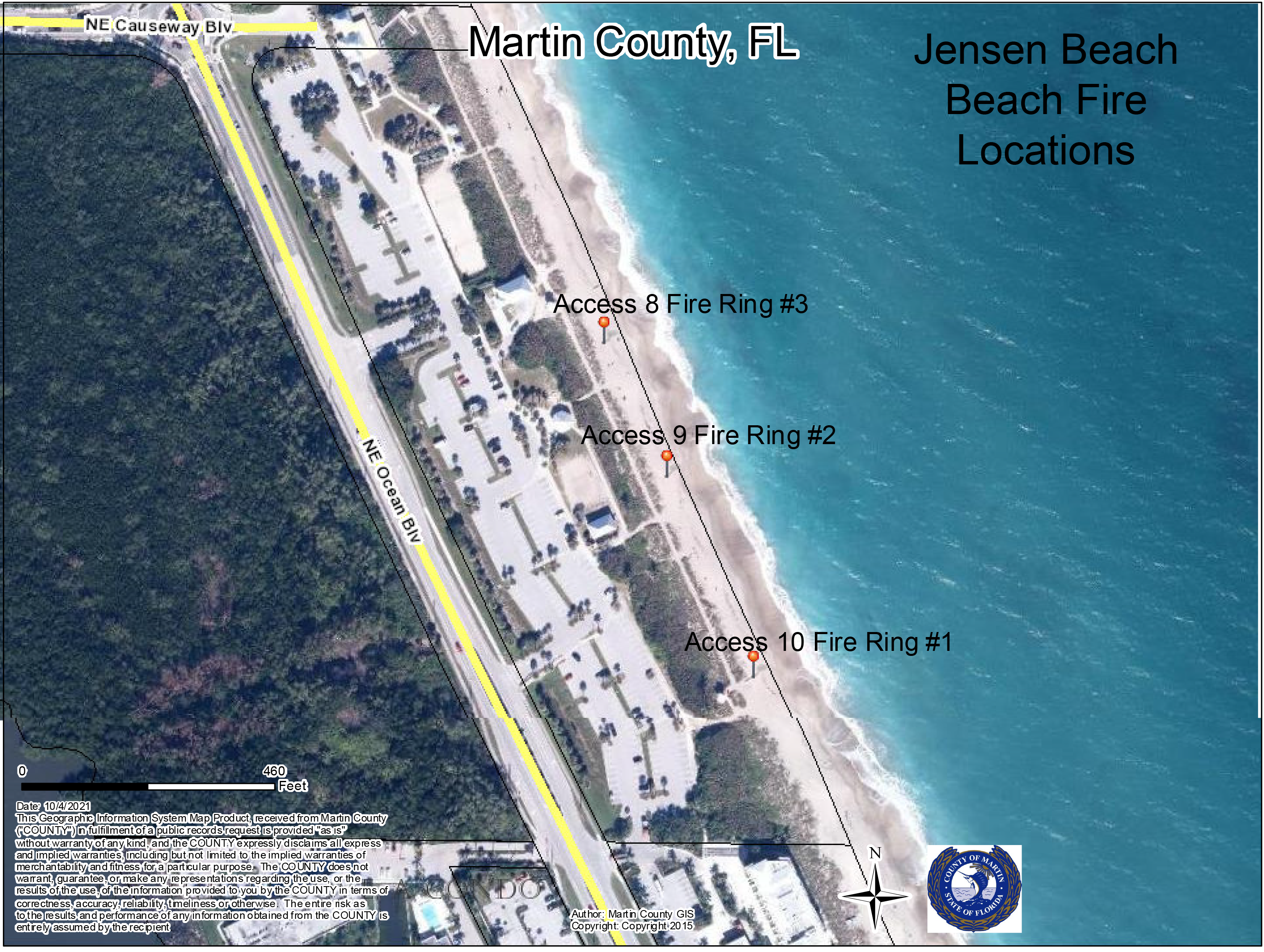 Jensen Beach Fire Pit Locations
