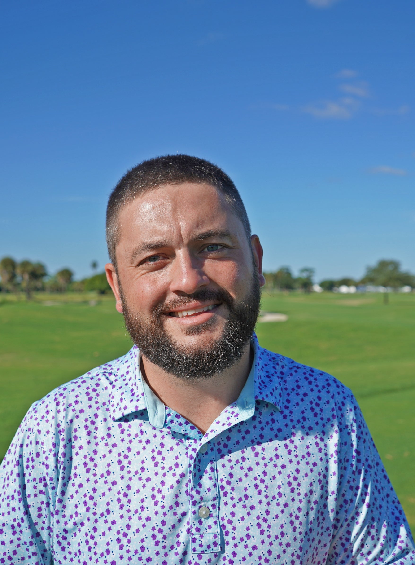 Headshot photo of Mike Saunders, Golf Professional