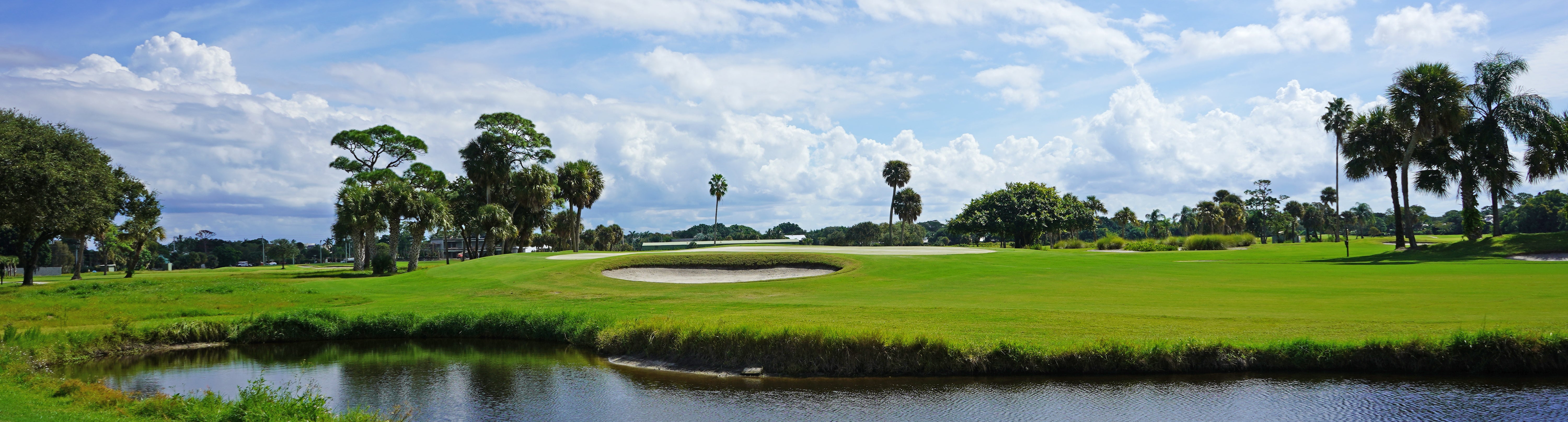 View of the Sailfish Sands Reversible 9 Hole Course Hole #4