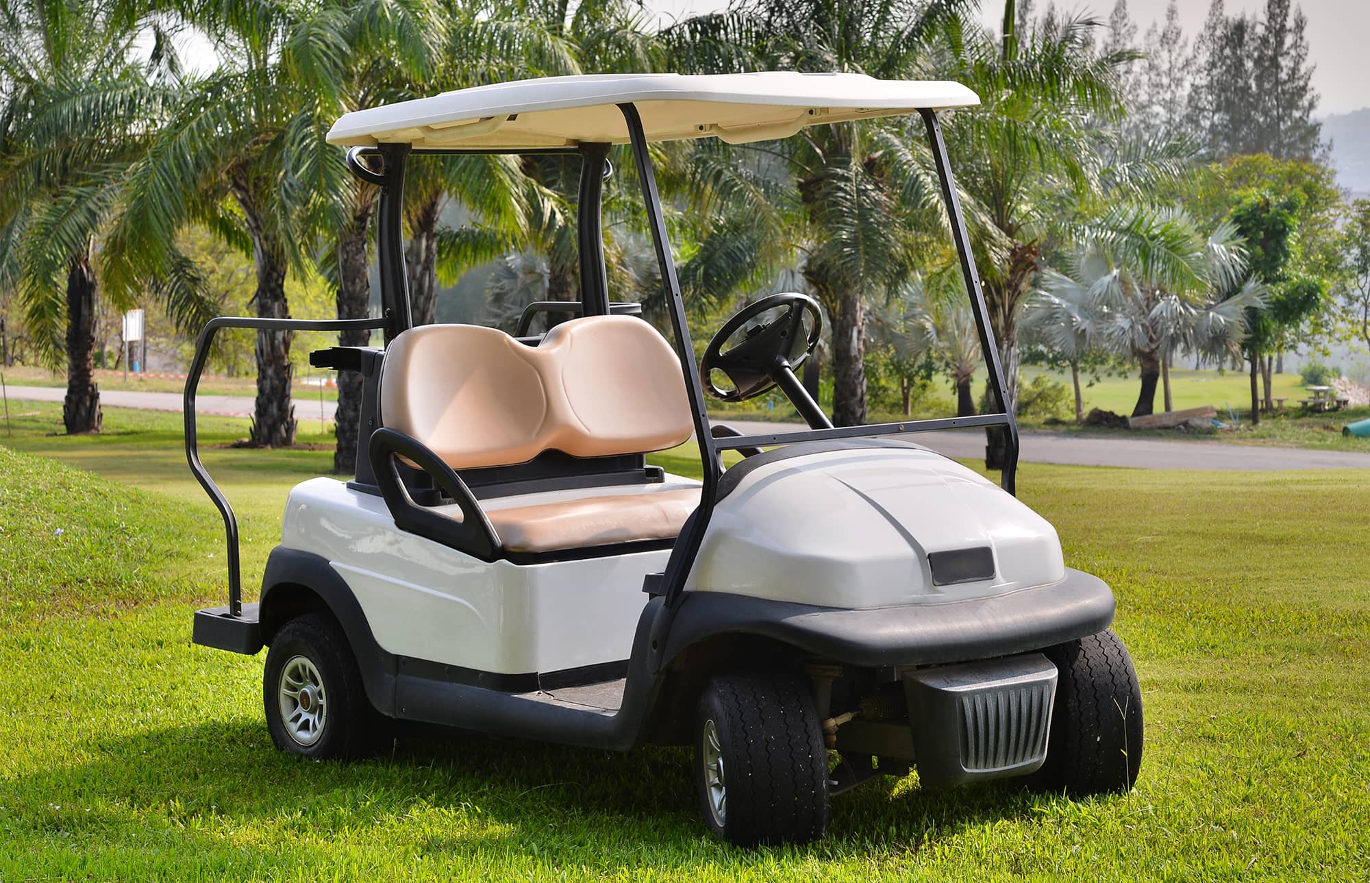 A golf cart