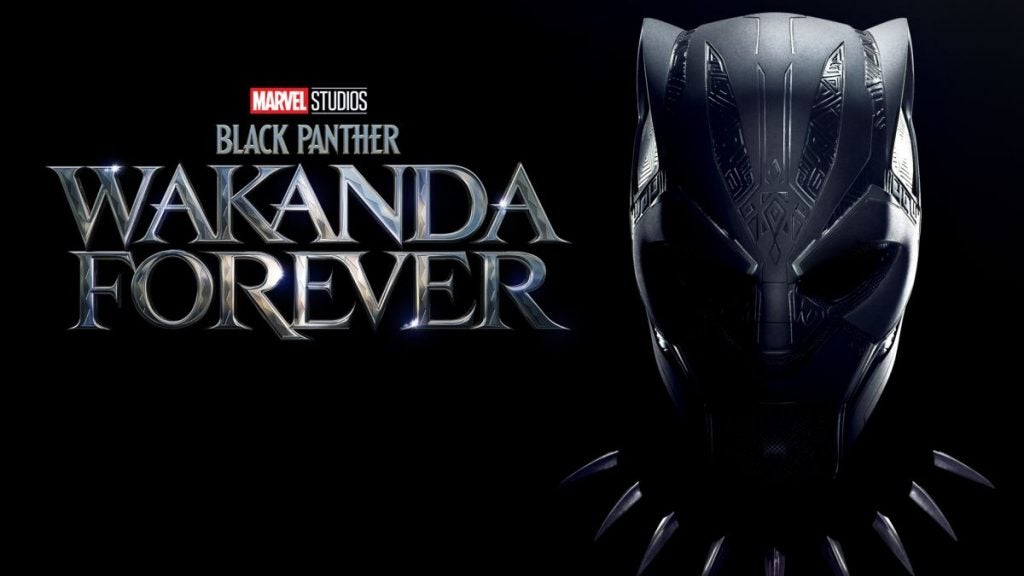 Image of Black Panther Wakanda Forever movie poster.