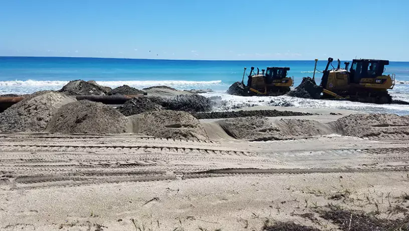 Beach Reconstruction Project