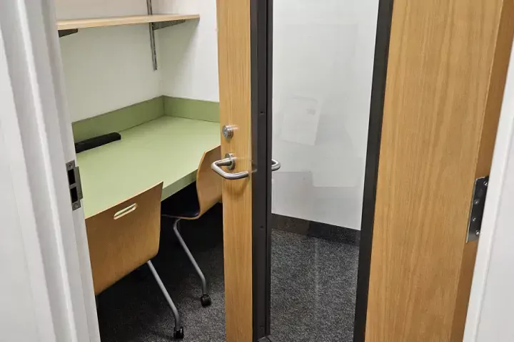 two-seat study room