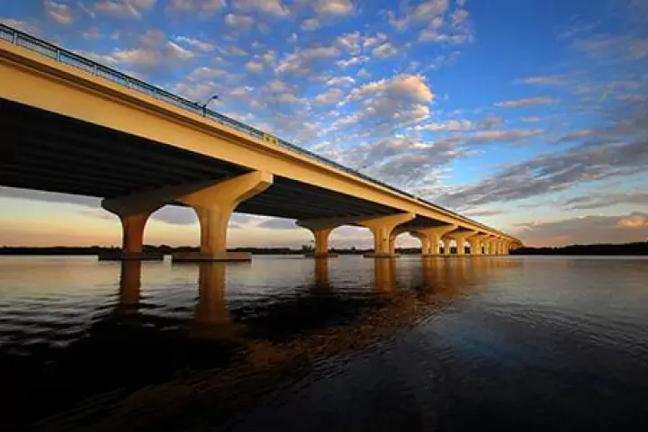 Palm City Bridge over the St. Lucie River 