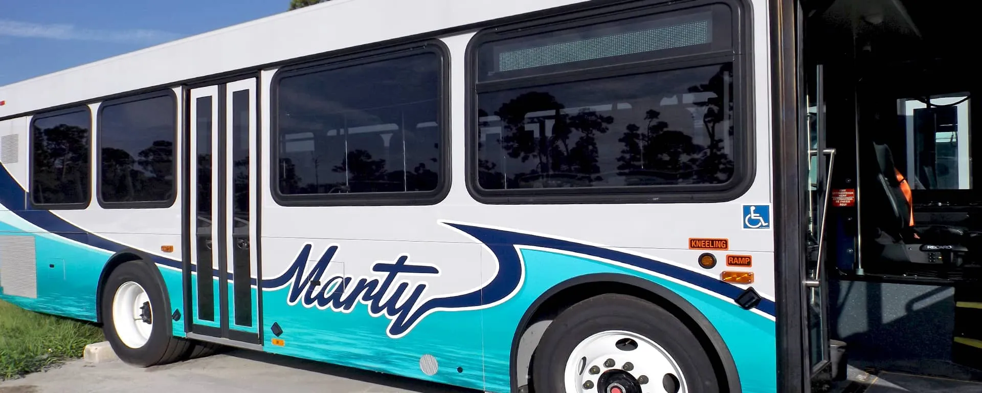 A Marty transit bus