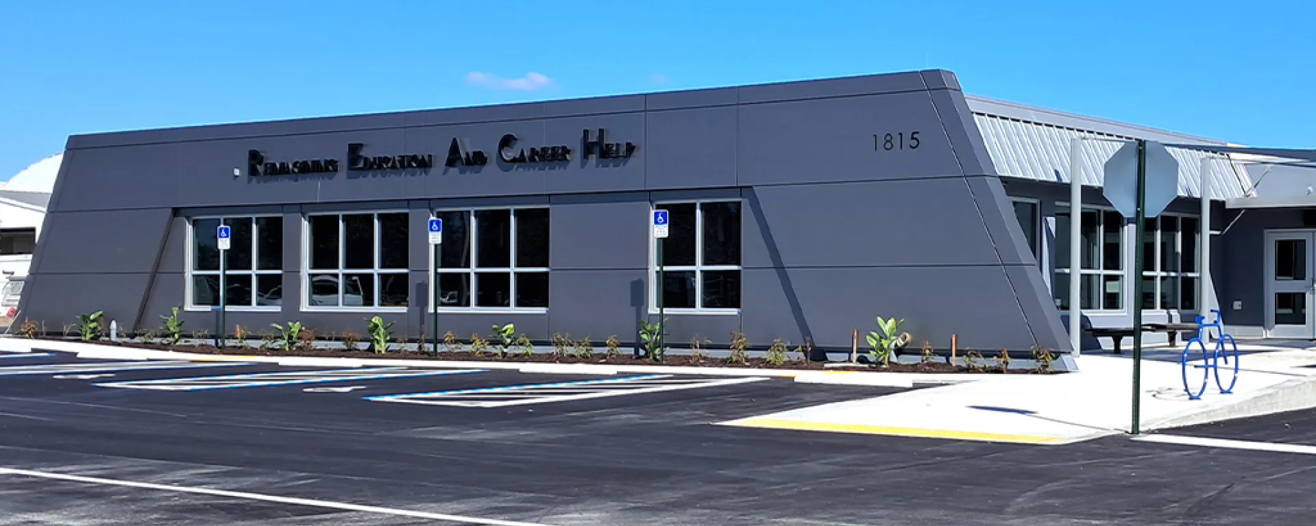Martin County REACH Center Exterior.