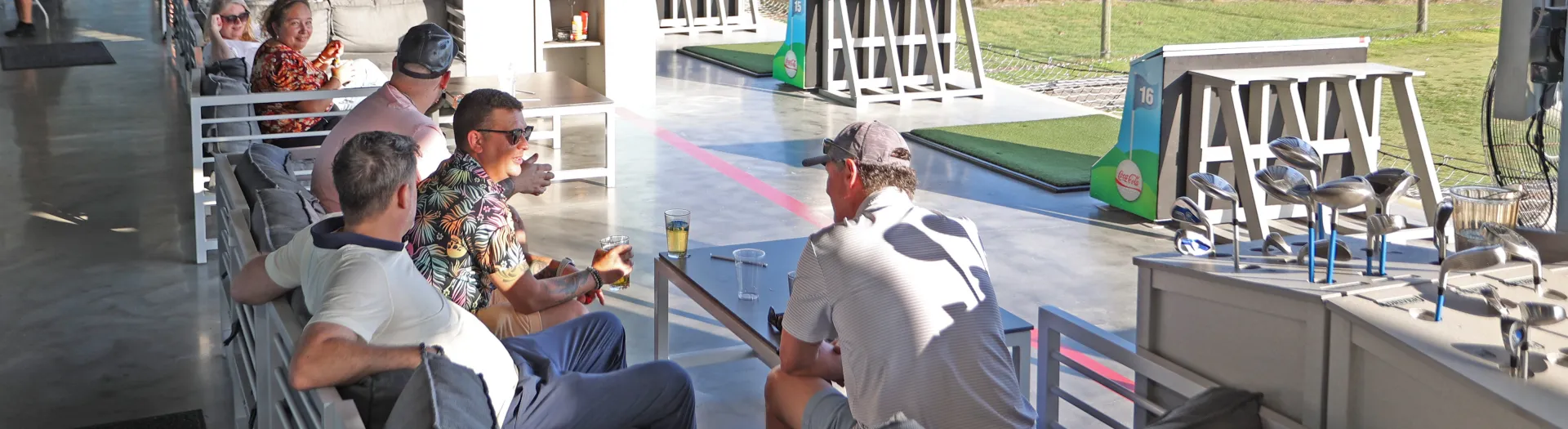People sitting on couches at Sailfish Sands Hitting Bays
