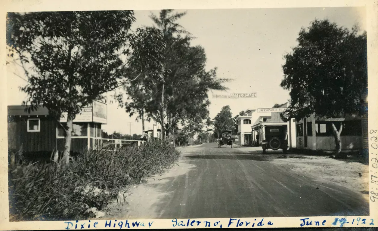 Dixie Highway, Port Salerno, 1922