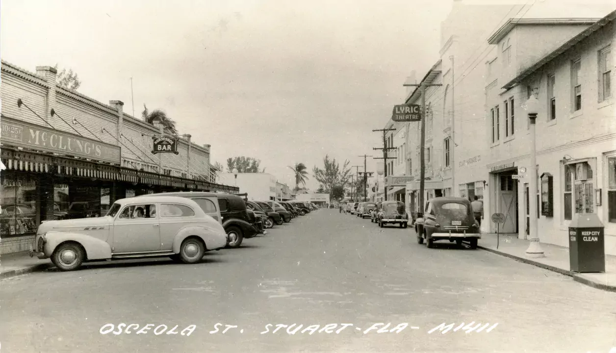 Osceola Avenue, Stuart, Florida, c. 1947
