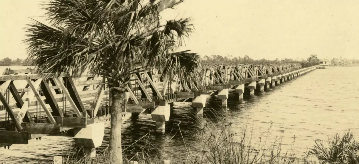 Bridge over Palm City, c. 1927