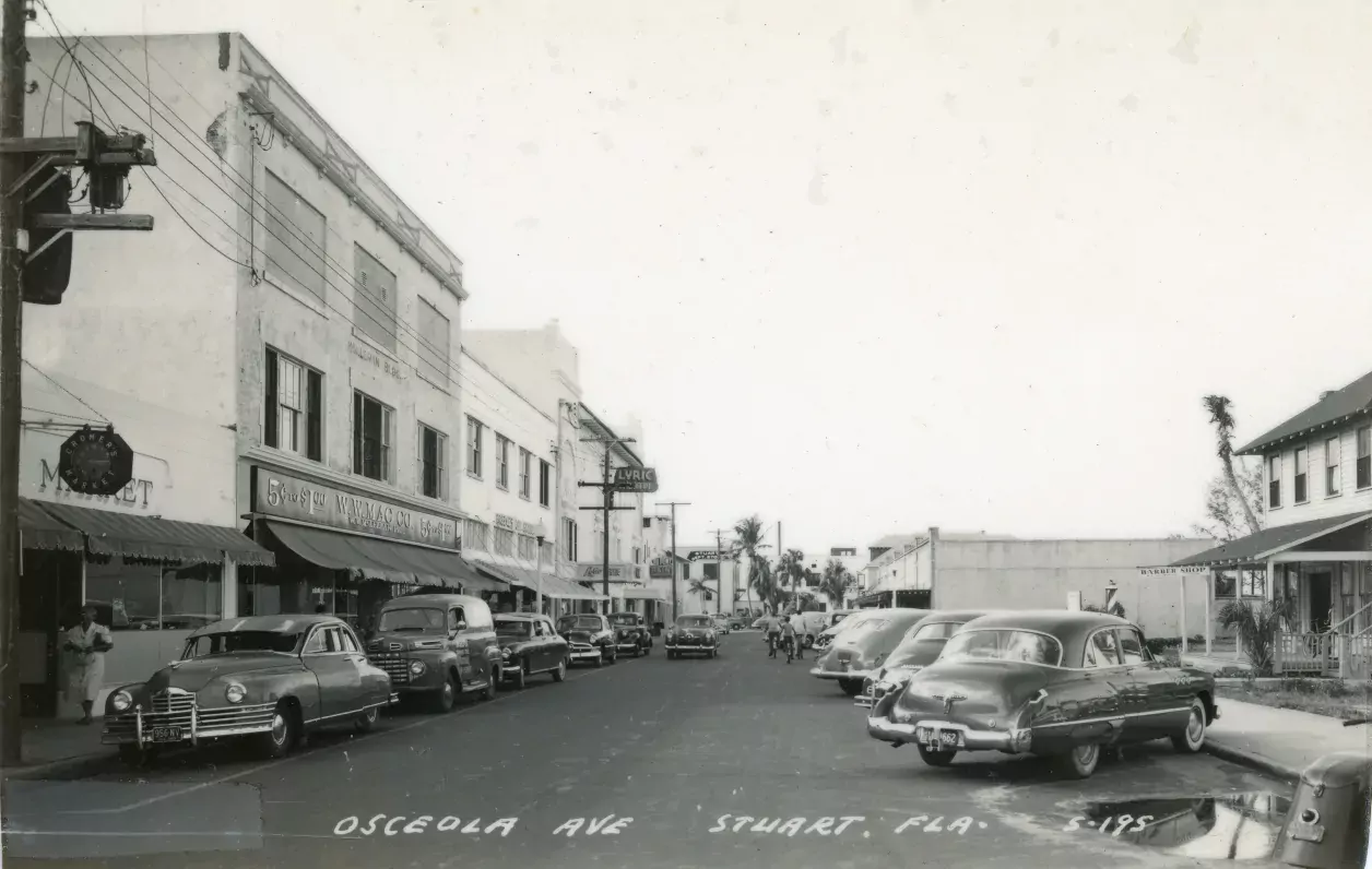 Osceola Avenue, Stuart, Florida, c. 1950
