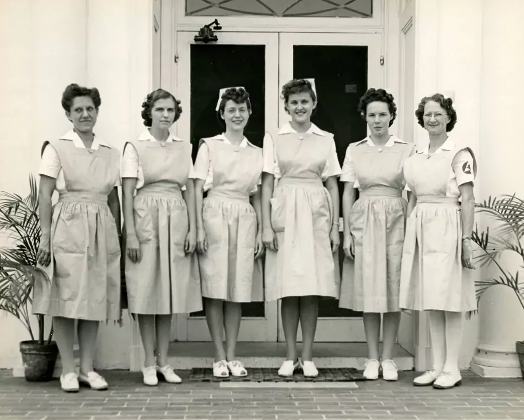 Nurses Aid Class, 1945