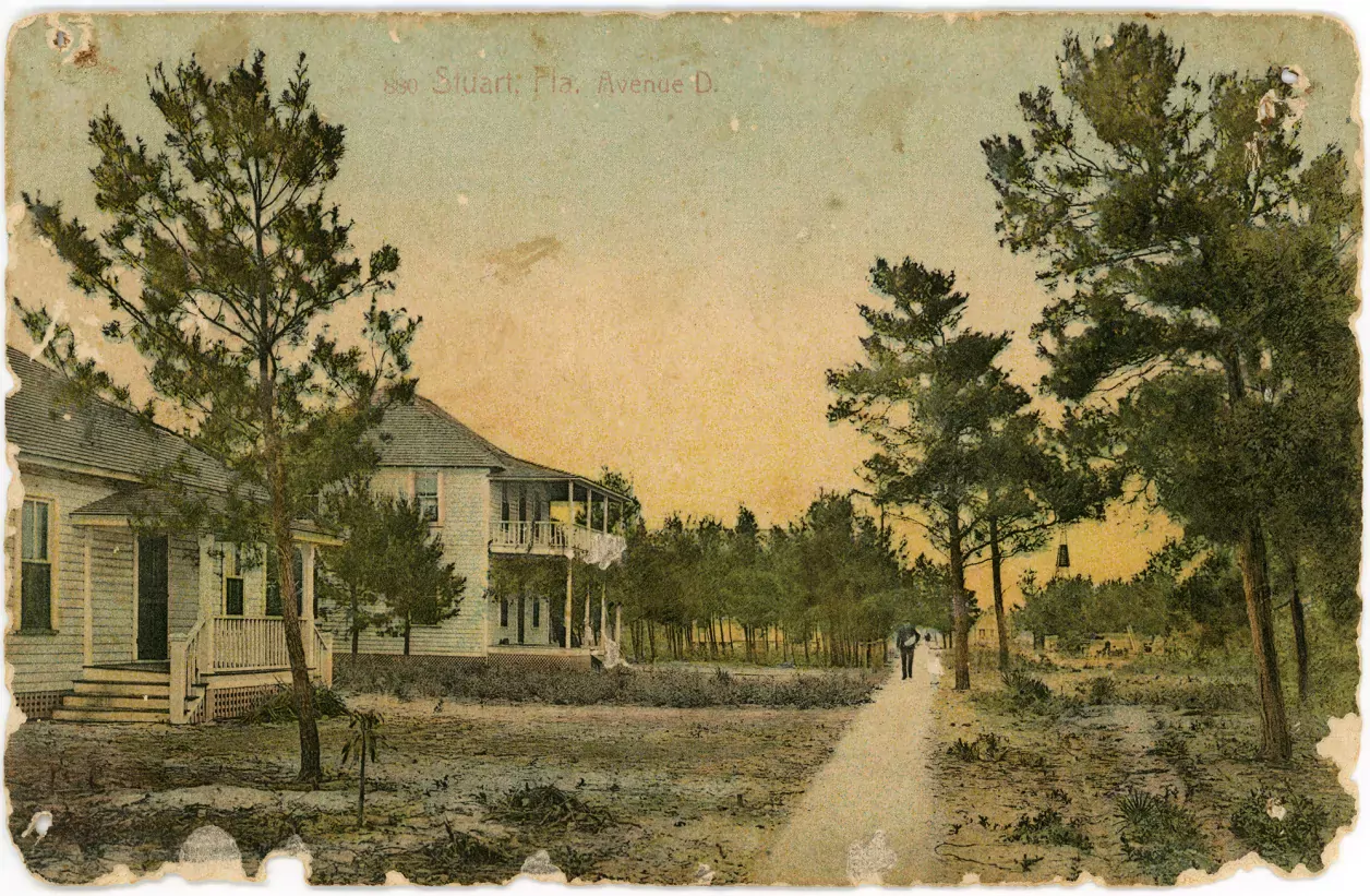 Avenue D, Stuart, Florida, c. 1910