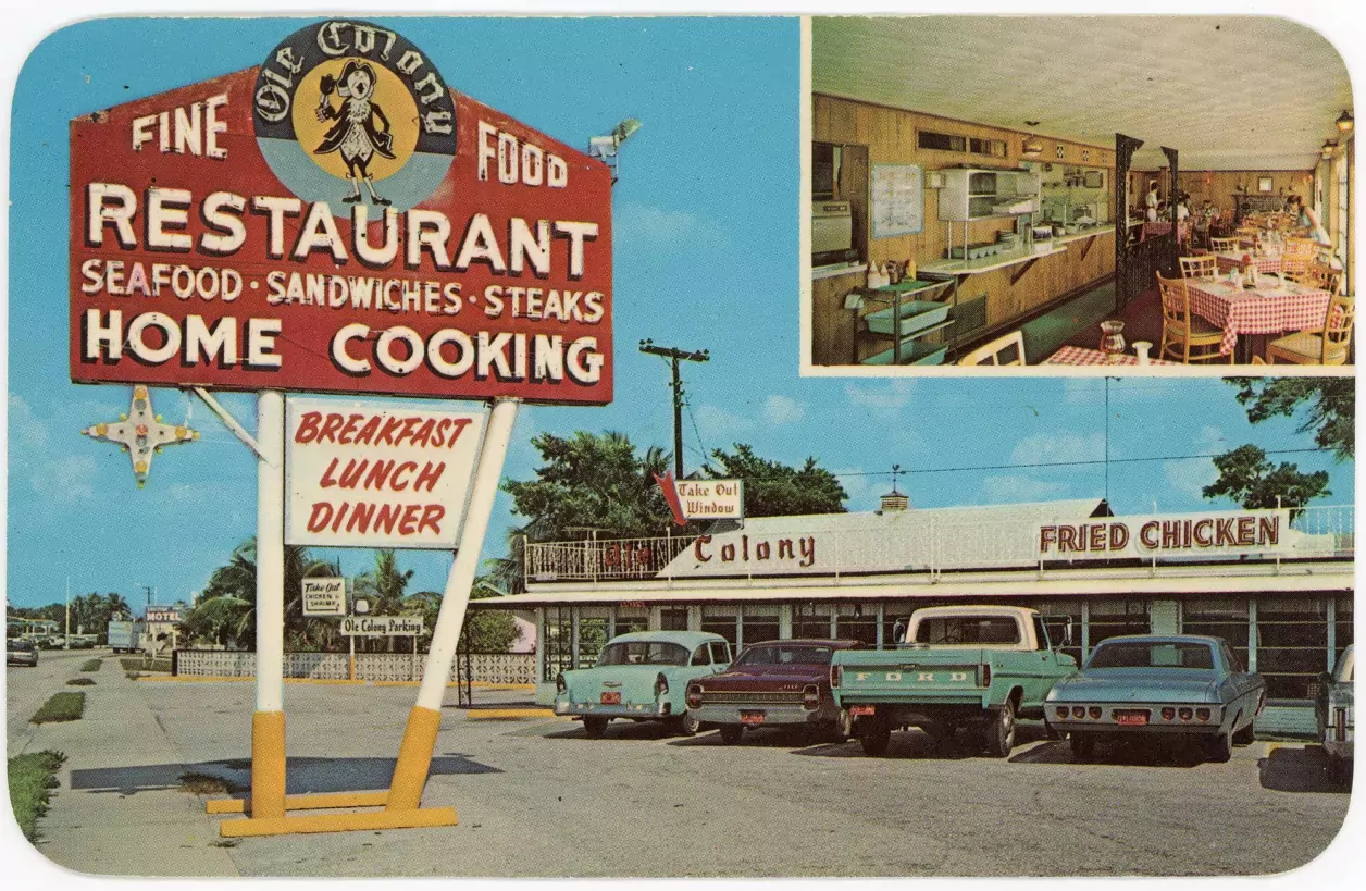 Ole Colony Restaurant, c. 1965