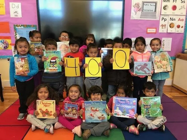 class of kids who read 400 books