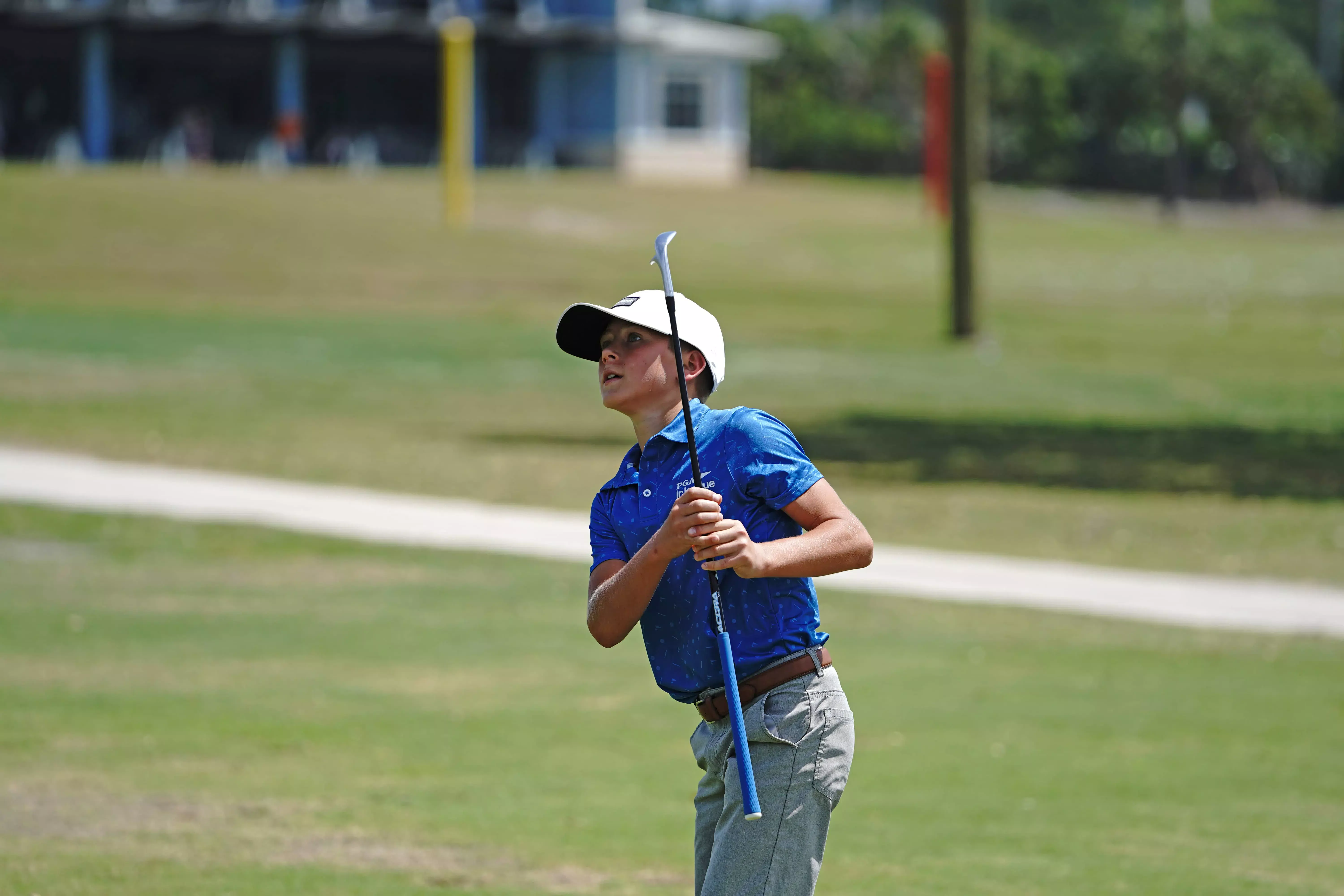 Image of a junior golfer at Sailfish Sands Golf Course