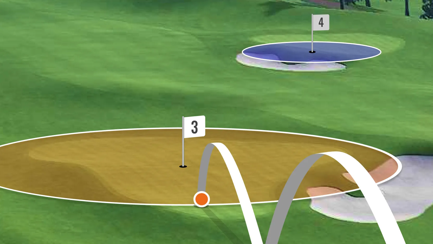 Trackman's "Capture the Flag" game mode