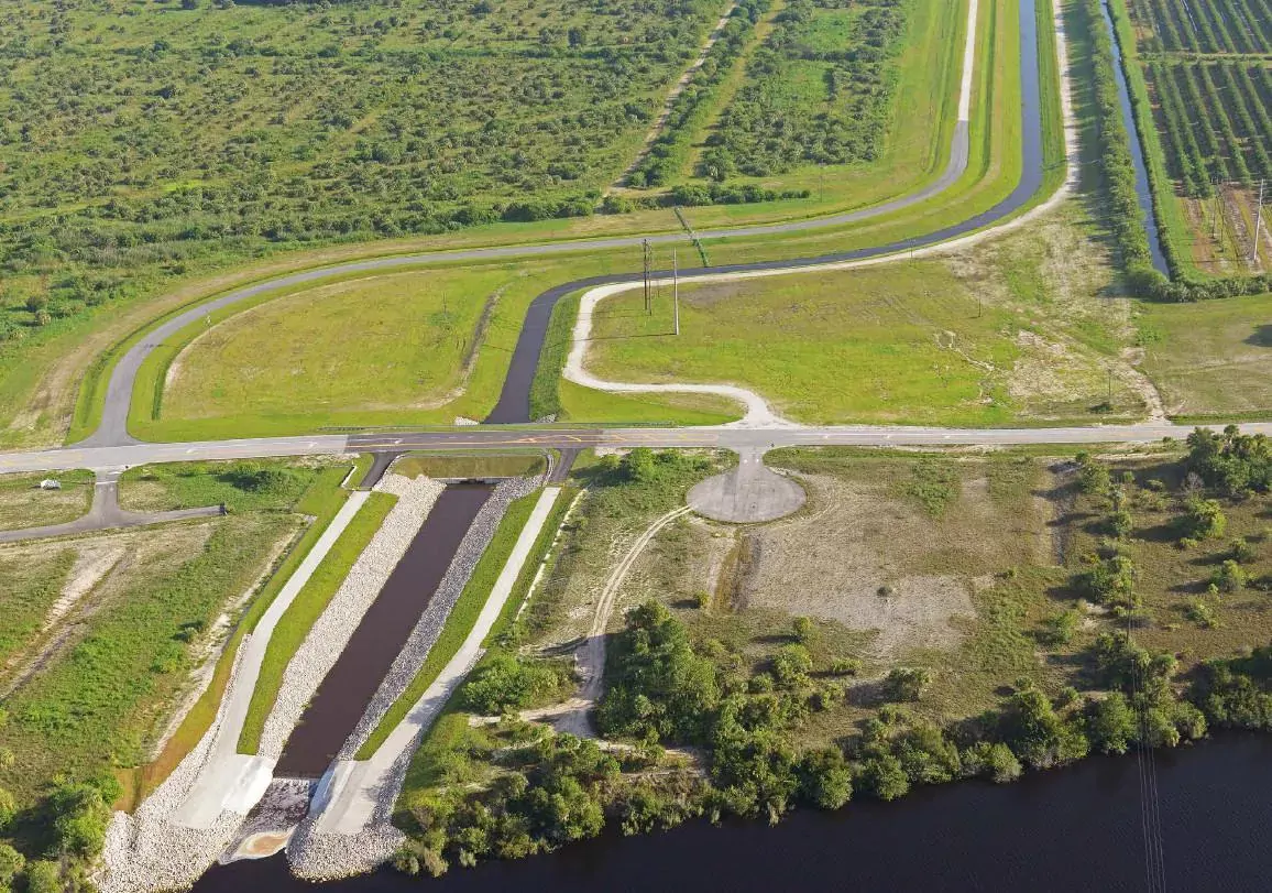 C-44 phase 1 intake canal in Martin County